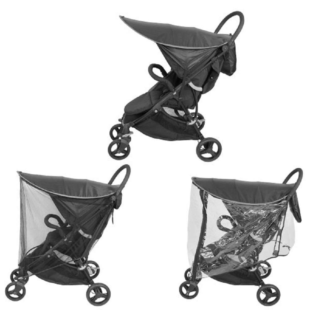 ティーレックス Bebefolie サンシェード・サンシェード+虫よけネット・サンシェード+レインカバーの3通りの使い道 ストローラーマルチカバー 3 in 1商品画像