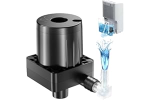PMPDRTECH Upgraded Smart Automatic Small Water Pump for Dehumidifier, 15FT Drain Lift, Large Volume, Low Noise, Perfect for Basement Use, Compatible with Most Portable Dehumidifiers
