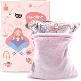 Microwavable Heating Pad, Portable Warm Heat Pack for Neck Shoulder Belly, Soft Reusable Warm Compress Bag for Home Daily Use