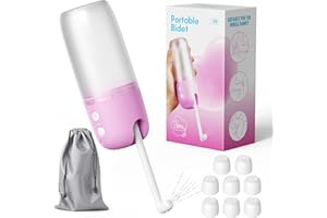 PANCELLENT Portable Bidet, 3 Pressure Modes Electric Toilet Sprayer, Rechargeable Mini Handheld Personal Travel Bidet for Personal Hygiene Clean, Baby Wash, Soothing Postpartum Care, Hemorrhoid Treatment