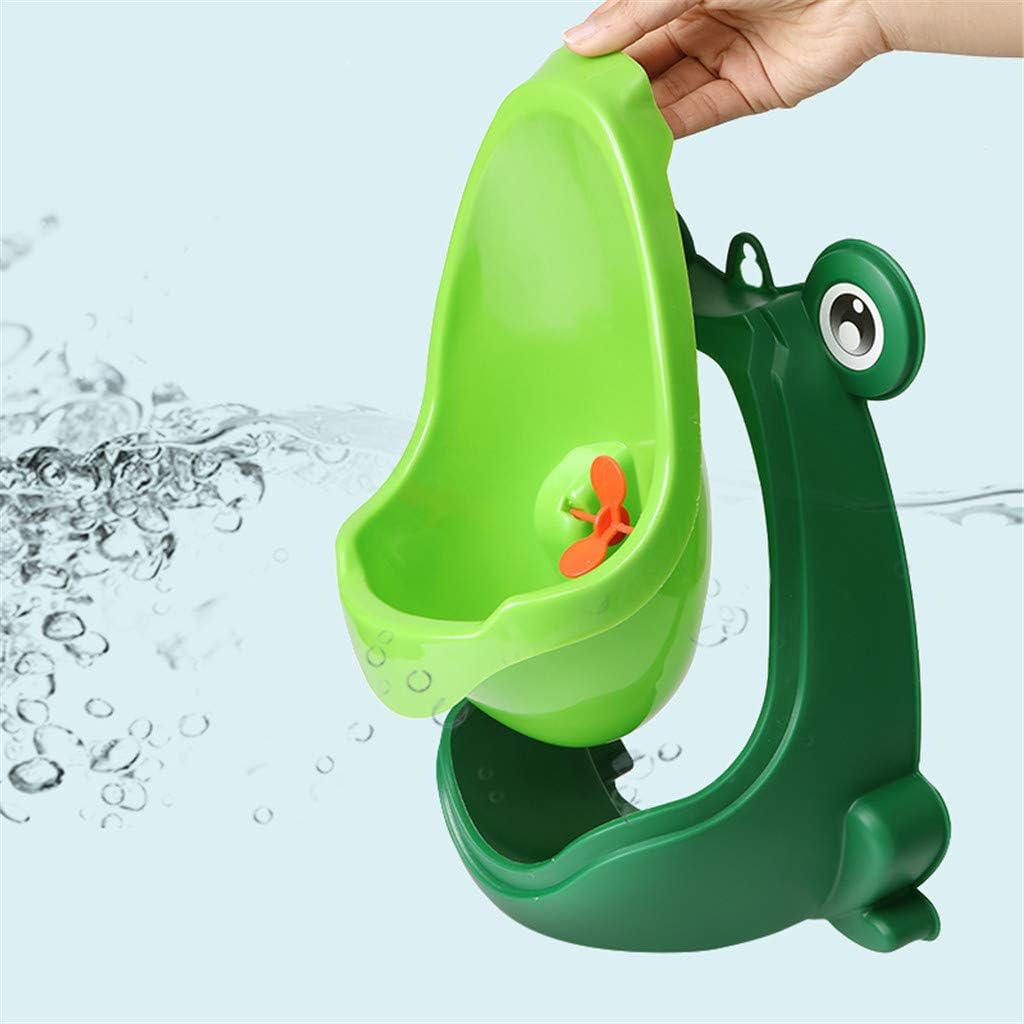 Urinoir De Toilette Pour Bebe Et Enfants Garcon Toilettes Pot De Adorable Grenouille Urinoir Dapprentissage De La Proprete Pour Apprendre A Faire Des Pipi Avec Cible Tournante Marron Bebe Puericulture Apprentissage