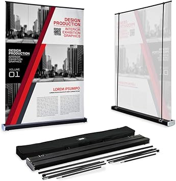 Amazon Com Vispronet 59in X 96in Retractable Banner Stand