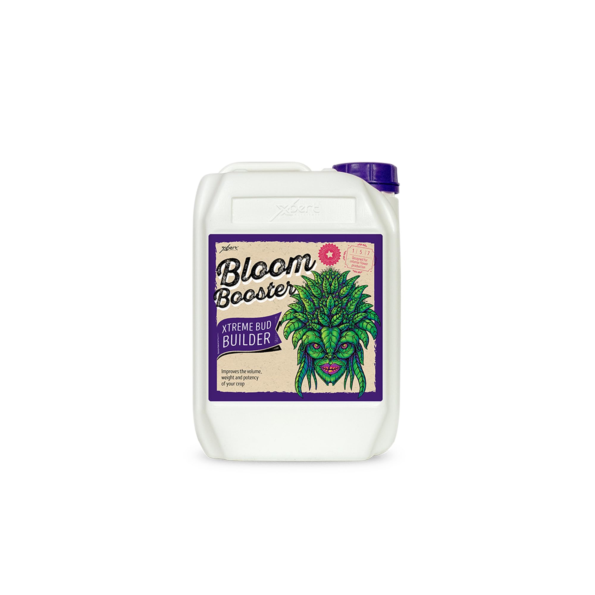 Xpert Nutrients Bloom Booster (5 L) - Flowering Stimulator Bud Builder Bloom Stimulator for Bigger Buds, Explosive Flowering and Massive Production
