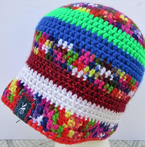 BlueBear Original Multicolored Crochet Beani
