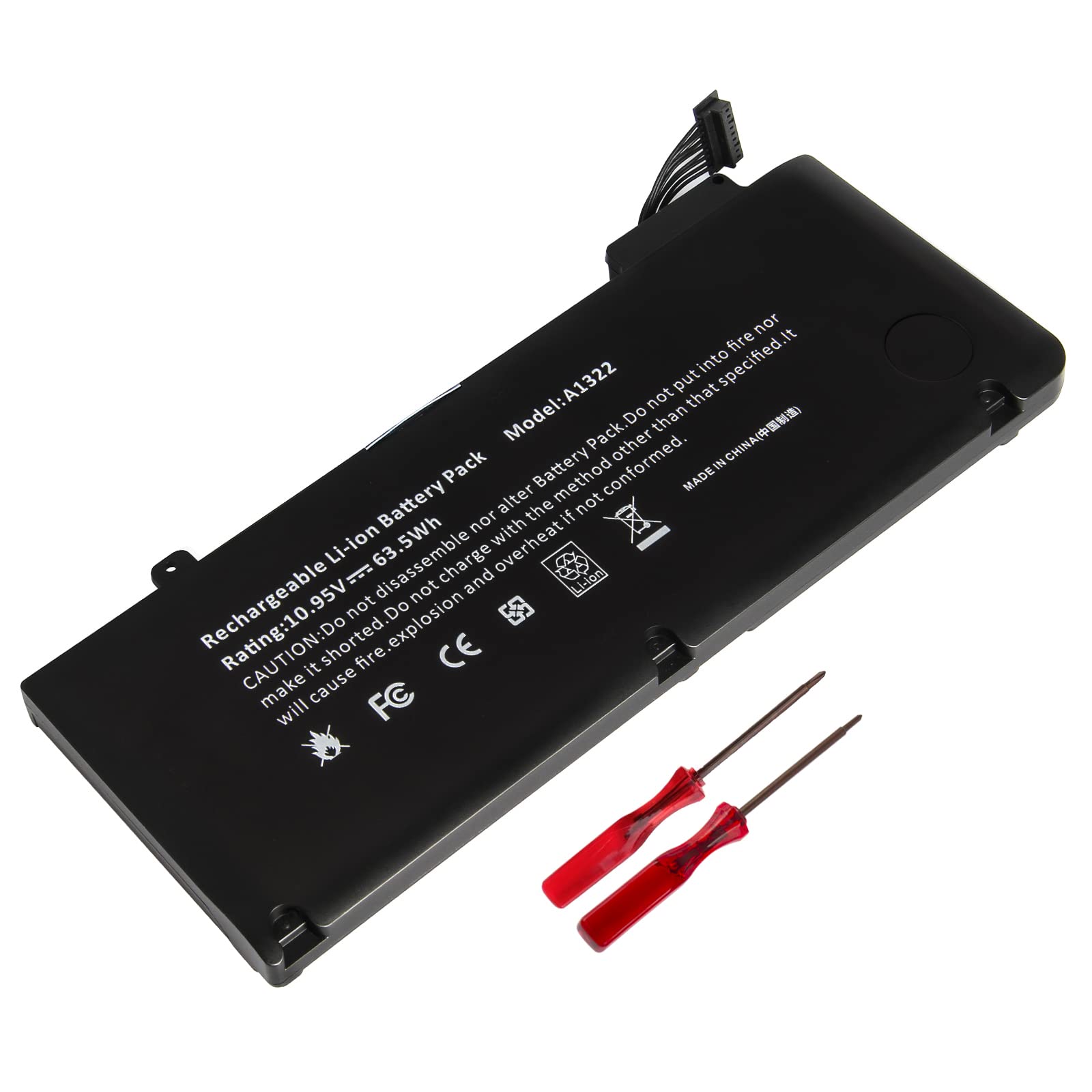 ARyee A1278 Battery Compatible with Apple MacBook Pro 13.3" MacBook Pro 13" A1278 (Mid 2009 to Mid 2012) MC374LL/A MC375LL/A,MC700LL/A MC724LL/A MD314LL/A MD313LL/A MD101LL/A