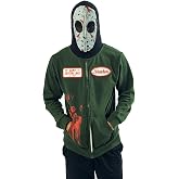 Bioworld Friday The 13th Jason Long Sleeve Men's Green Cosplay Hoodie