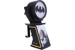 Exquisite Gaming LED Ikons: DC Comics Batman Bat Signal-Charging Phone & Controller Holder - Light Up Gaming Controller/Mobil