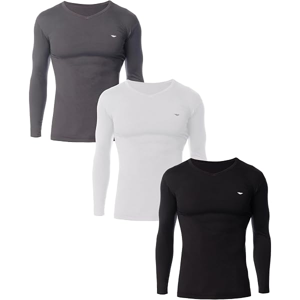 Men's Base Layer Thermal Crew Neck Top | Soft & Lightweight Fleece