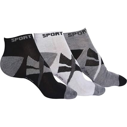 2 Feets Relax Your Feets Men's Solid Ankle Length Socks