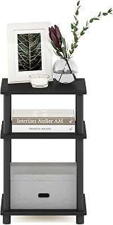 Furinno Just 3 Tier End Table Bedside Table Small Space Living Room view 6