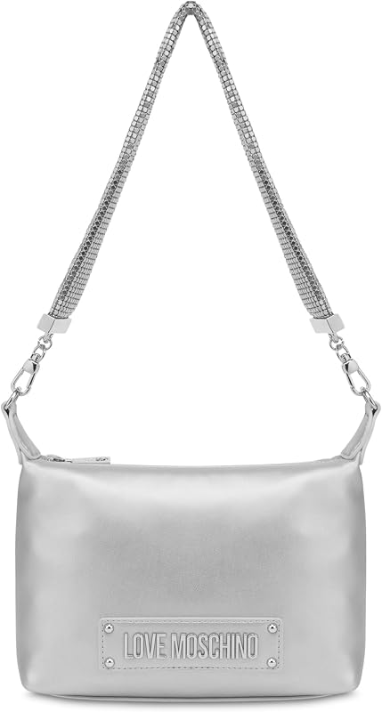 JC4140PP1MLO0969, Schultertasche für Damen, Silber, einzigartig, silber, Einheitsgröße