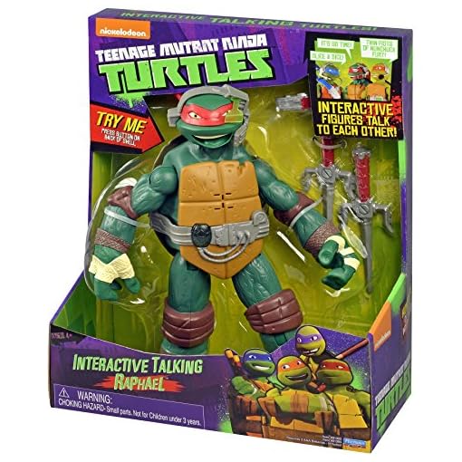 Teenage Mutant Ninja Turtles 11" Raphael Infrared Talking Turtles Figure - Image 5