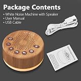 Easysleep White Noise Machine with Night Light 30 Sounds 32 Volume 5 Timer view 6