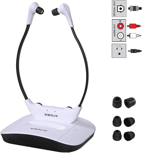 Simolio Digitale Funkkopfhorer Fur Fernseher Kabellos Amazon De Elektronik