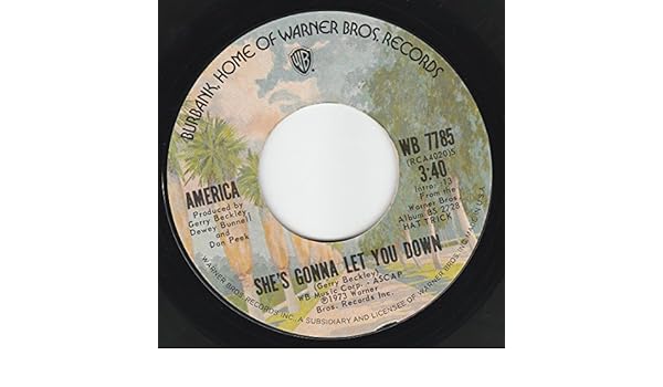 America 45vinylrecord She S Gonna Let You Down Green Monkey 7 45 Rpm Amazon Com Music amazon com