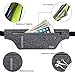 Running Belt Zipper Pockets Water Resistant Reflective for Running Climbing Cycling Hiking Fitness Waist Pack for iPhone iPod Samsung Note Phone Holder Fanny Packs for Women Men Runners Accessories