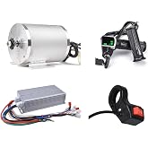 Electric Scooter Motor Kit 48V 2000W DC Brushless Controller 45A,Throttle | Mid Drive Motor,LCD Display Twist Throttle Grip, 3-Speed Switch,for Go Kart ATV Electric Scooter Conversion Upgrade Motor Kit