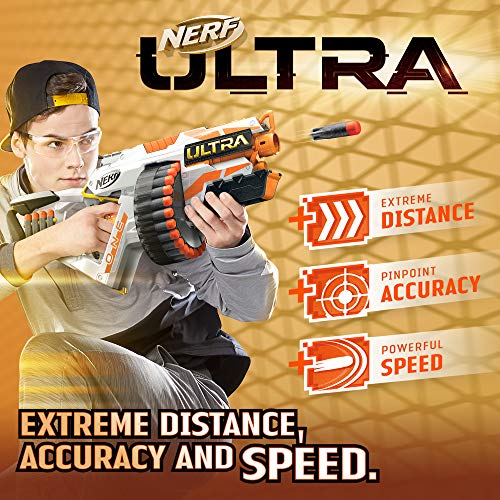 NERF Ultra One Motorized Blaster - 25 Ultra Darts - Farthest Flying Darts Ever - Compatible Only with Ultra One Darts