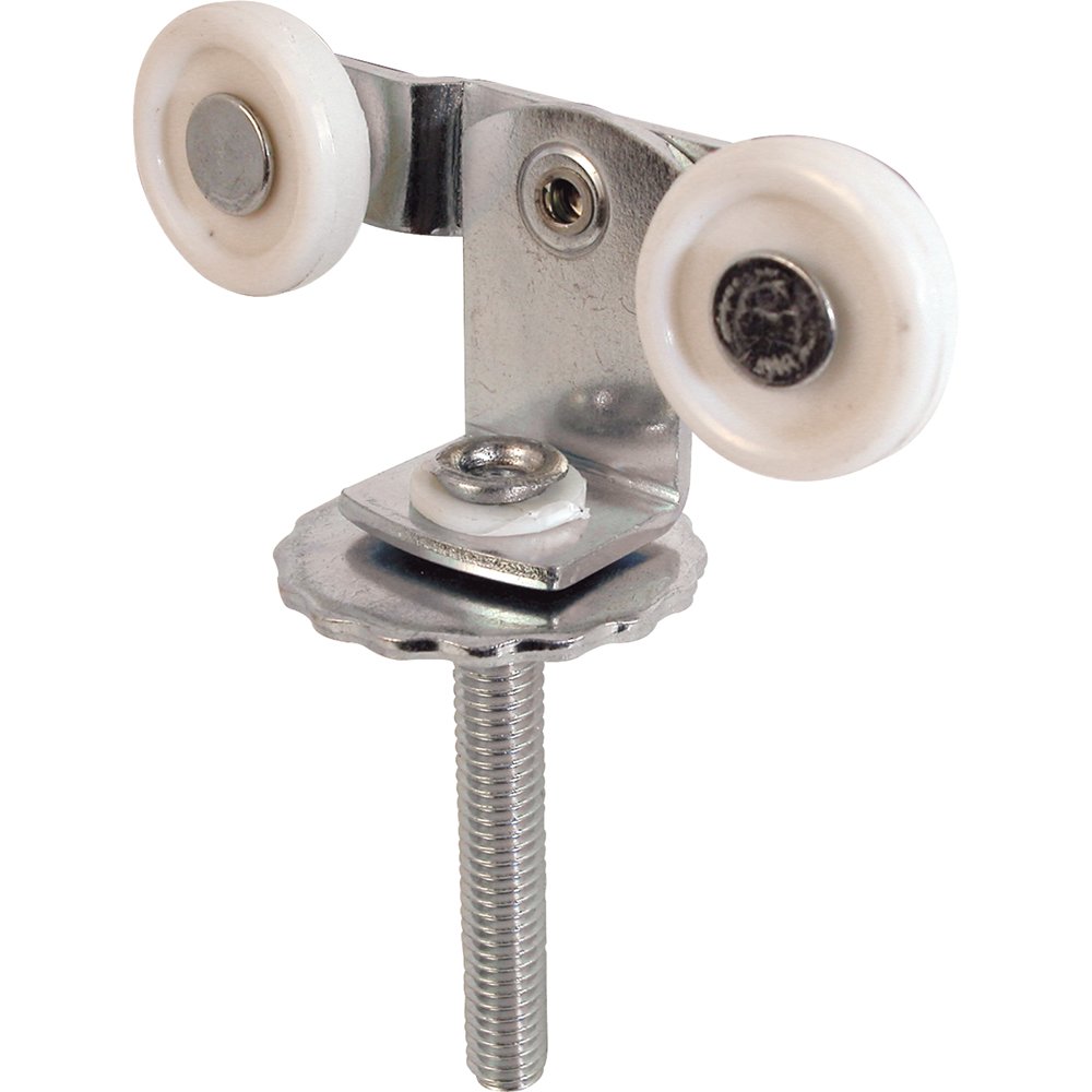 Photo 1 of Prime-Line N 6529 3 In. Nylon Top Mount Closet Door Tandem Flat Rollers (Single Pack)