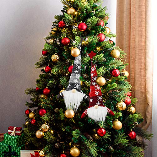 1Tomte Swedish Plush Santa Gnome, Handmade Scandinavian Tomte Santa Scandinavian Gnome Plush Heart for Christmas Santa Decoration Table Decor