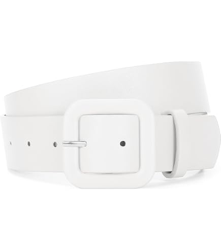 Women Business Casual Fashion Belt High Waist Hip Big Square