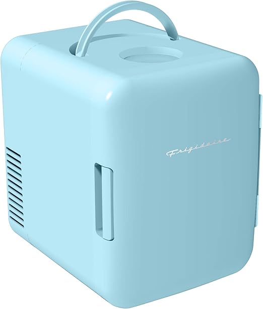 frigidaire mini 6 can retro beverage fridge