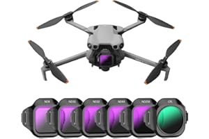 FPVtosky ND & CPL Filter Set Compatible with DJI Mini 5 Pro, Multi-Coated Optical Glass Filter Drone Camera Accessories (6Pac