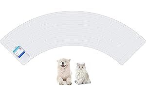 PAPARELA Scat Shock Mat for Dogs and Cats Indoor, Pet Shock Mats for Training Pets, Electric Repellent Mat Keeps Dogs and Cats off plant, Christmas tree and Corner Area 3 Training Modes (One Piece 50"x12")