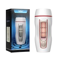 KUUVAL Fully Automatic Masturbator Realist Material Multi-Function Electronic Masturbator Rechargeable Thrusting Retractable Masturbation With Cock Brief for Vaginal Adult Joker Toys Birthday Gift