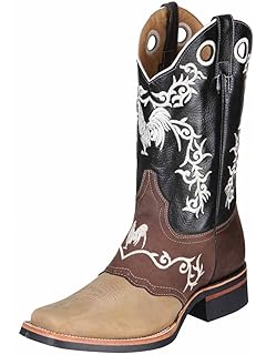 botas de rodeo de avestruz