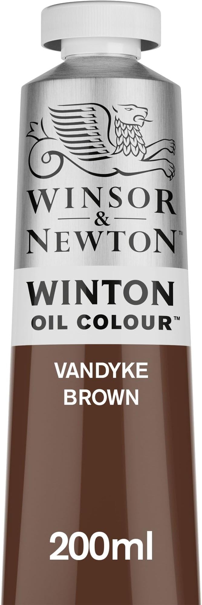 Winsor & Newton Winton 200ml Oil Colour Vandyke Brown