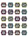 Teacher Created Resources (5618) Chalkboard Brights Stickers primary