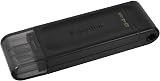 Kingston DataTraveler 70 USB-C 64GB Flash Drive Black USB 3.2 Gen 1 Portable view 4