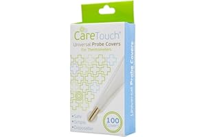 Care Touch CTPC100 Disposable Universal Probe Covers, Shape (Pack of 100)