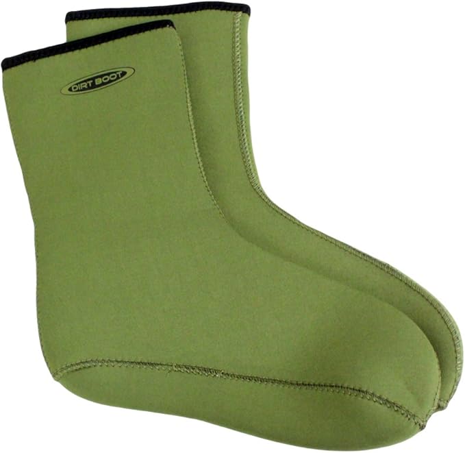 DIRT BOOT NEOPRENE WELLINGTON SOCK FISHING HUNTING MUCK SOCKS GREEN (XL