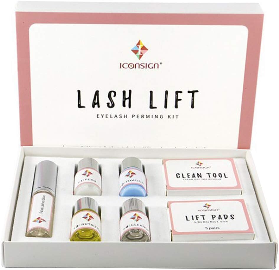Eyelash Perm Kits, Snefe Eyelash Perm Curler Kit lash Lift Kit Eye lashes Lift Liquid Makeup Set