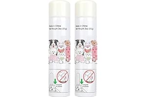 HGFLMR Citronella Spray Refill Can for Citronella Spray Dog Bark Control Collars and Remote Trainers-2 Pack, White-QT2P