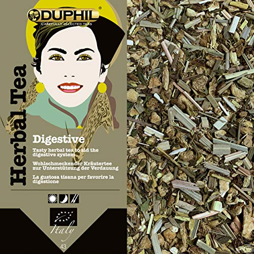 Duphil | Digestiv BIO Kräutertee mit Ingwer, Süßholz, Minze, ohne Koffein im Aromabeutel mit Zippverschluß | 200g – Bild 4