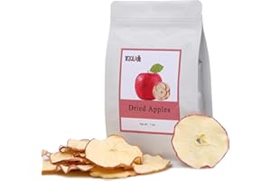 WZQLAOYS Dried Apples,Dehydrated Apple Slices 7oz/200g,No Sugar Added,for Healthy Snacking Potpourri and Bowl Fillers Crafts Cake Decoration Cocktail