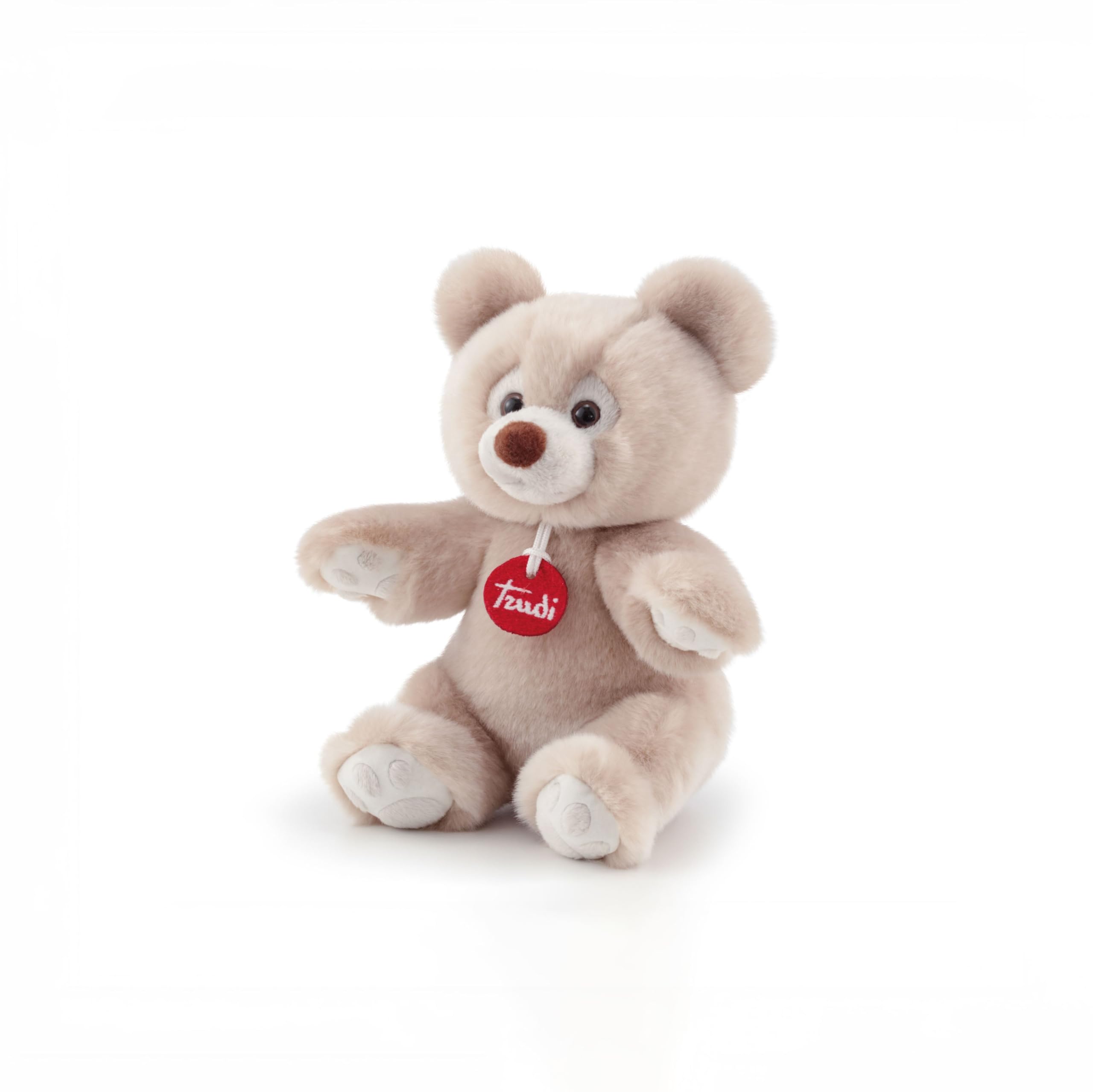 Trudi Beige Brando bear Plush toy gift for Christmas, birthday and Valentine's Day. Plush bear | 18x23x14cm size S | Classical Teddy Bears | model 25627