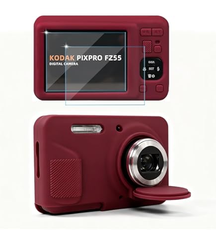 Amazon.com : Kodak PIXPRO FZ55 Digital Camera (Red) + Point