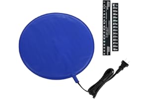 Brewing and Fermentation Heating Pad, Home Brew Heat Heating Belt Pad with 2 Temp Strips and Temperature Controller, Wine Mak