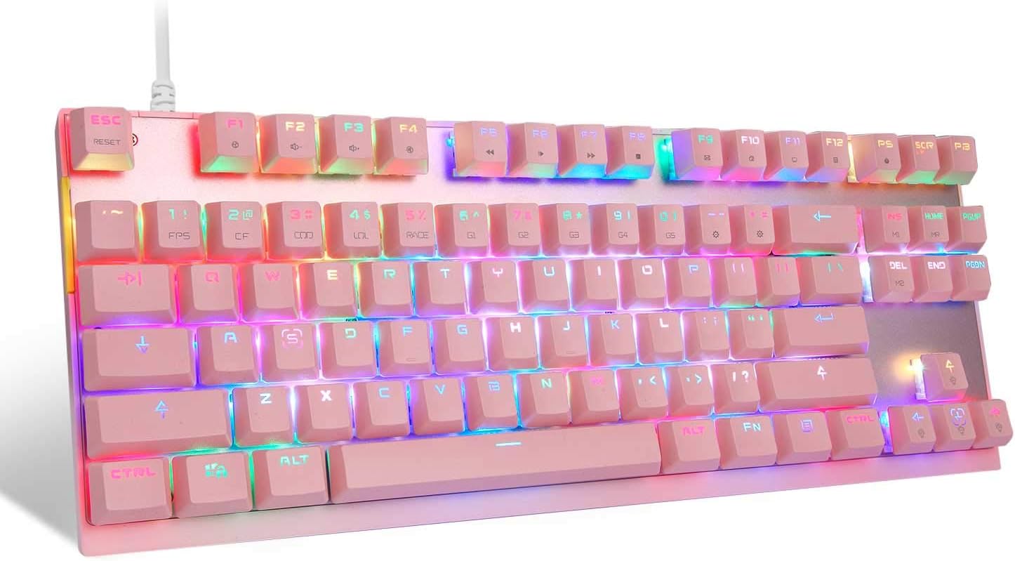 Motospeed Professional Gaming Mechanical Keyboard Rgb Rainbow