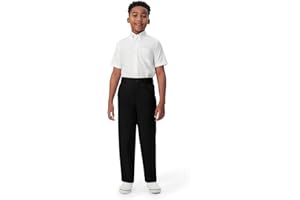 French Toast Boys Pull-On Relaxed Fit School Uniform Pant (Standard & Husky)
