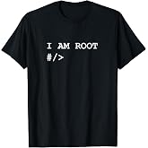 Linux Unix Terminal I'm Root Nerd Geek Sysadmin Programmer T-Shirt