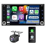 Vorally Upgrade Wireless Double Din Car Stereo with