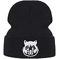 Kamado Tanjirou Knit Hat Demon Slayer Embroidery Cartoons Hashibira Inosuke Warm Outdoor Ski Knitted Skullies Beanie Unisex