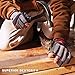 Youngstown Glove Carpenter Plus Fingerless Work Gloves For Men - Mechanic, Washable, Durable - Gray, Small