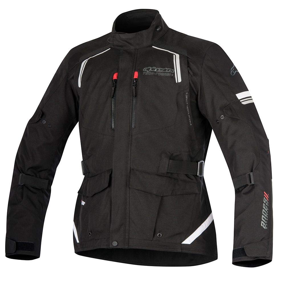 Alpinestars Motorcycle Jackets-Andes V2 Drystar, Black, Size S