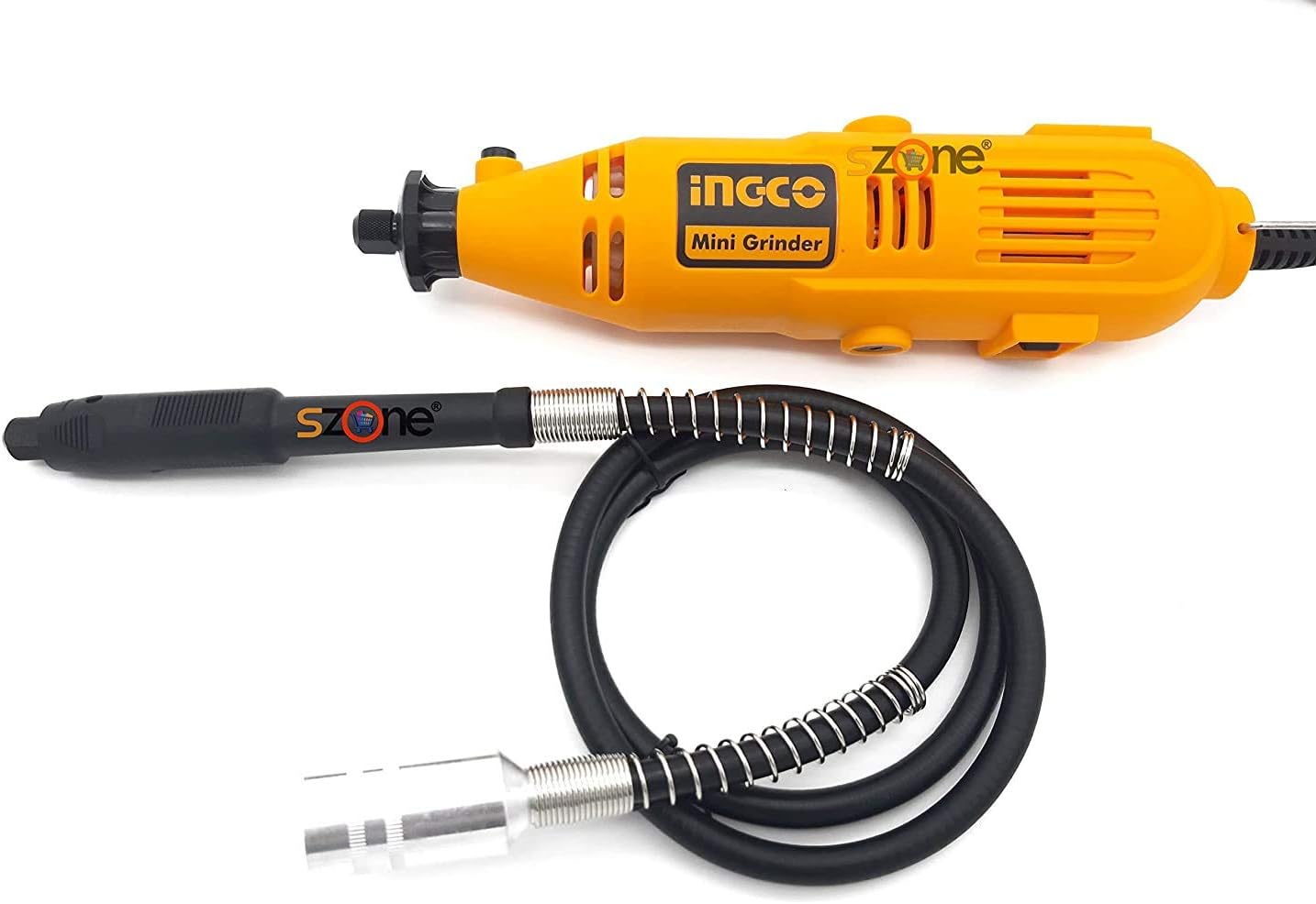 SZONE® Ingco Mini Die Grinder Rotary 130W Tool Kit With 52Pcs